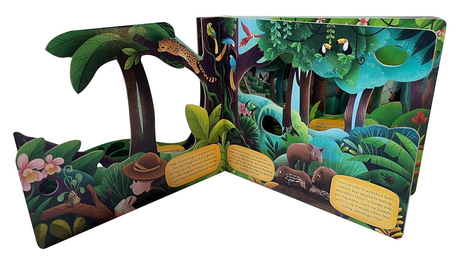 Fox Chapel Publishing - Wholesale Baby & Toddler Book (0-2) - Exploring the Adventurous World of the Jungle1