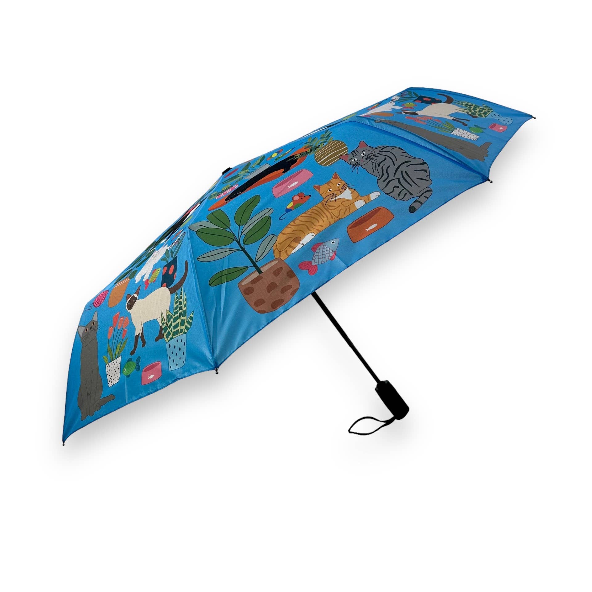 Naked Decor - Wholesale Umbrella - Kids - At Home with Cats Umbrella1