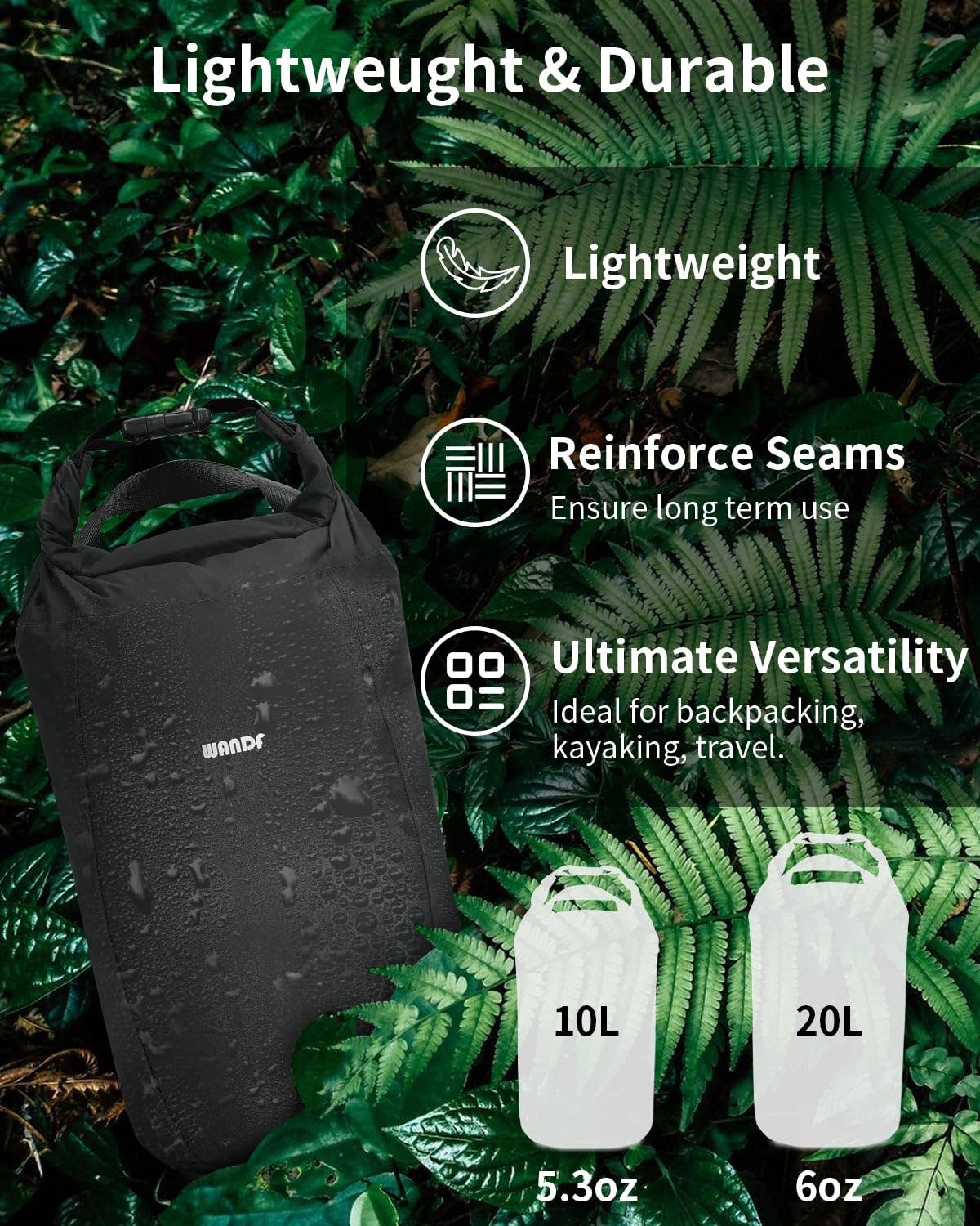 wandf – Großhandel Trockenbeutel – Kind & Baby – WANDF Ultraleichter Trockensack mit Rollverschluss28