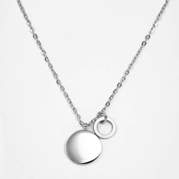 LITTLE JEWELLERY STORIES - Wholesale Pendant/Charm Necklace - WAVE necklace | stainless steel gold silver jewelry