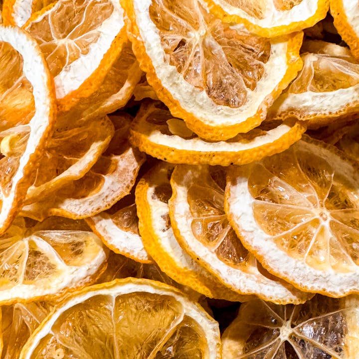 Spirits WIth Smoke - Wholesale Dried/Dehydrated Fruit - Cocktail & Food | Fruit Garnish - Lemon Wheels1