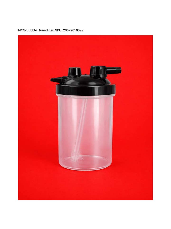 Humidificateur à bulles MCS pour la vente par MedCare + Solutions