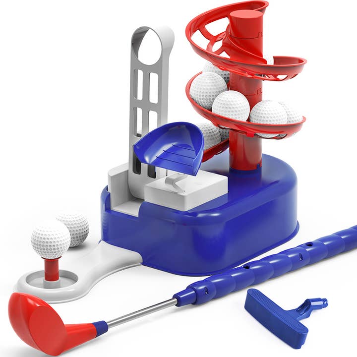 Set di allenamento per bambini Attrezzatura da golf - Blu per la vendita all'ingrosso da parte di iPlay iLearn
