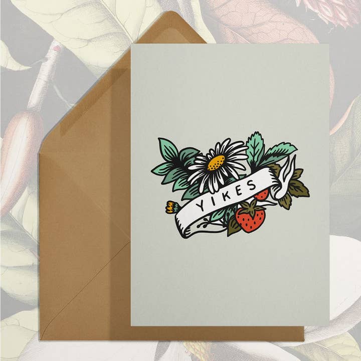 Stay Home Club - Wholesale Everyday Greeting Card - Yikes Card