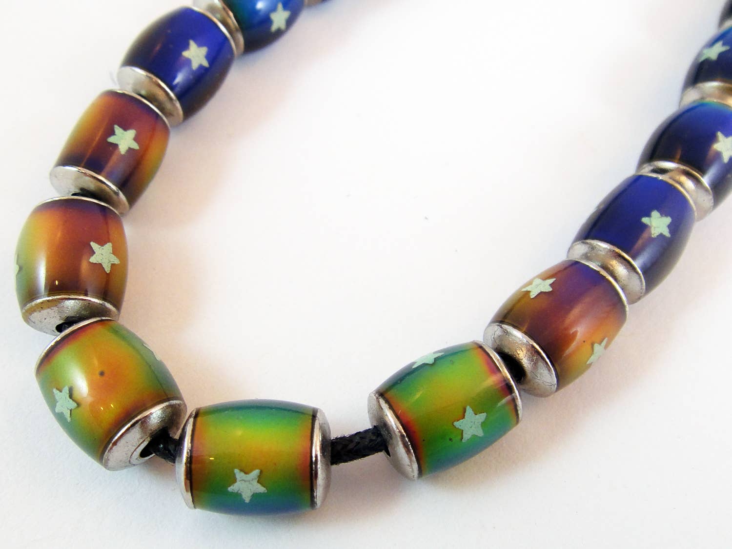 Tika - Wholesale Beads - Mirage Beads (Original)- Barrel w/ Stars2