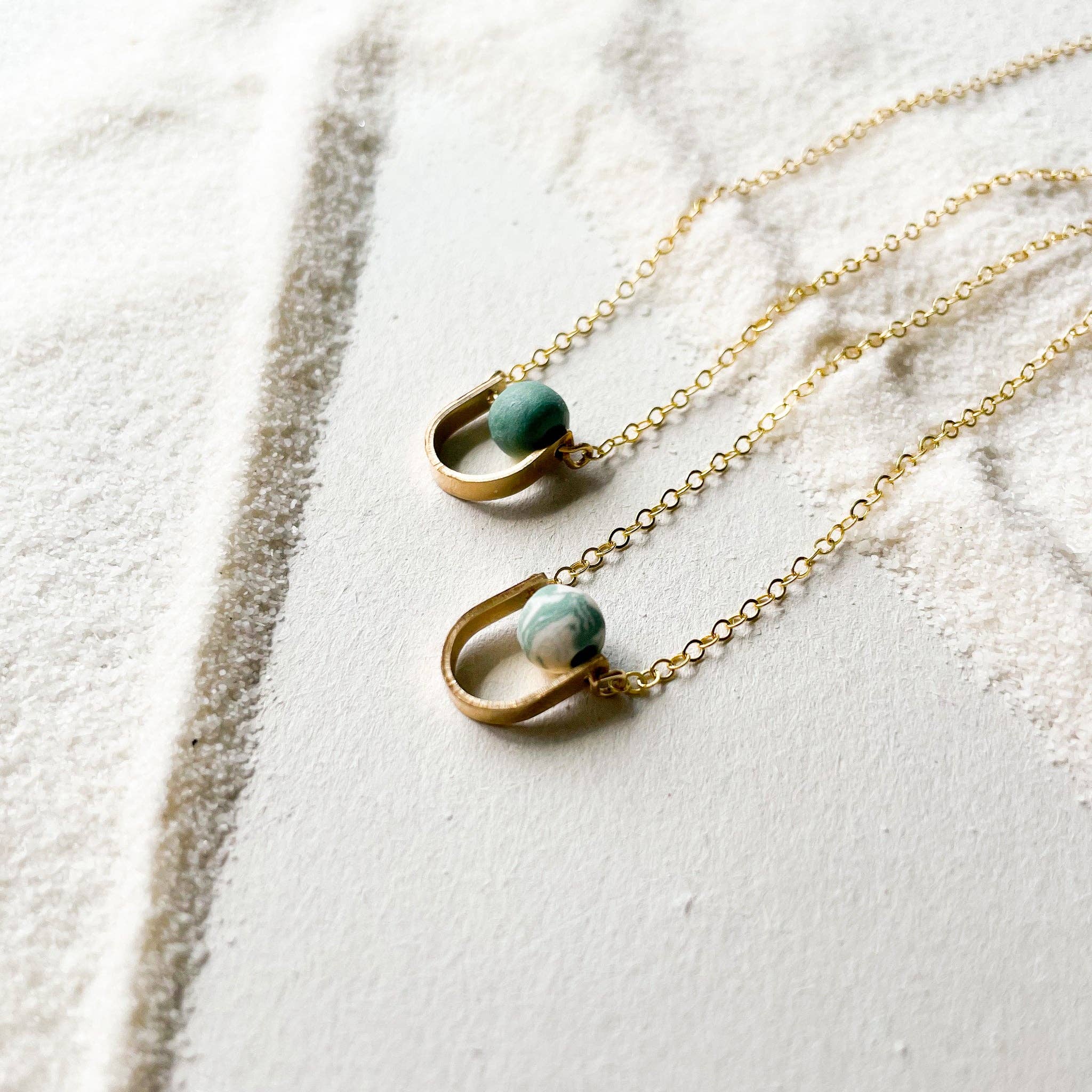 AMBER E LEA - Wholesale Pendant/Charm Necklace - Small U Necklace3