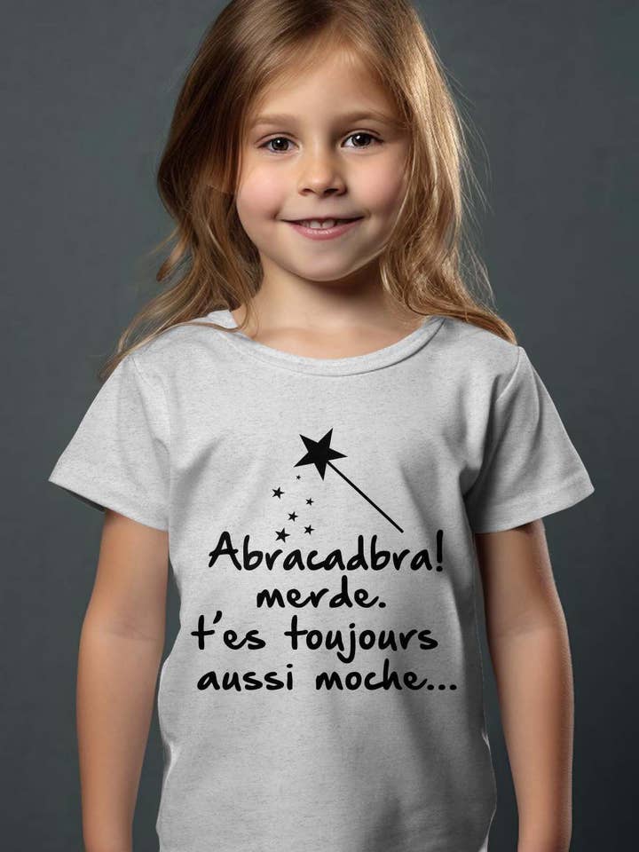 IALD - Wholesale Screen Printed T-Shirt - Kids - Girl's T-shirt - abracadabra3