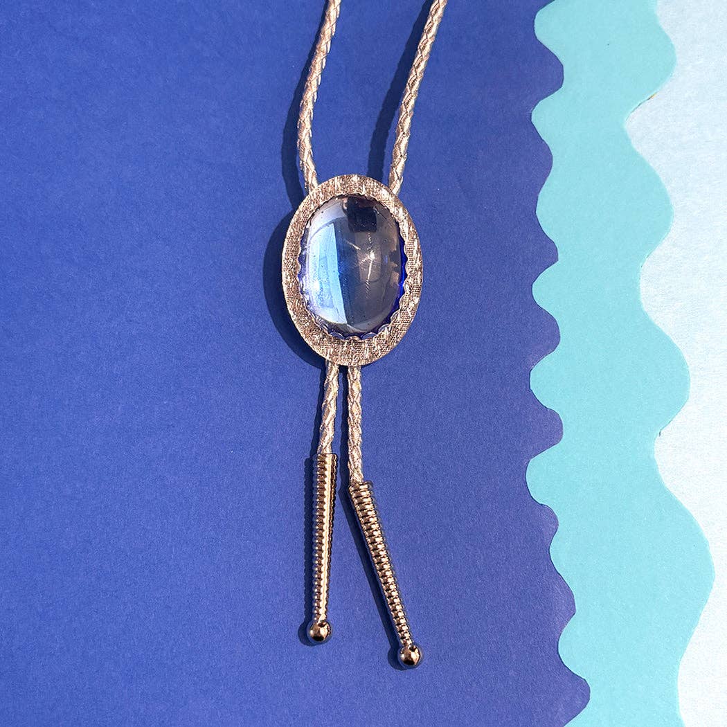 Audacious Studio - Wholesale Pendant/Charm Necklace - Gazing Crystal Bolo Tie2