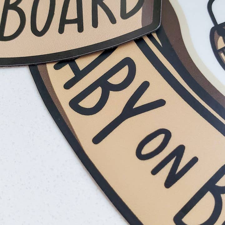 Toofunni - Vendita all'ingrosso Adesivo - XLB BABY ON BOARD - Adesivo per paraurti2