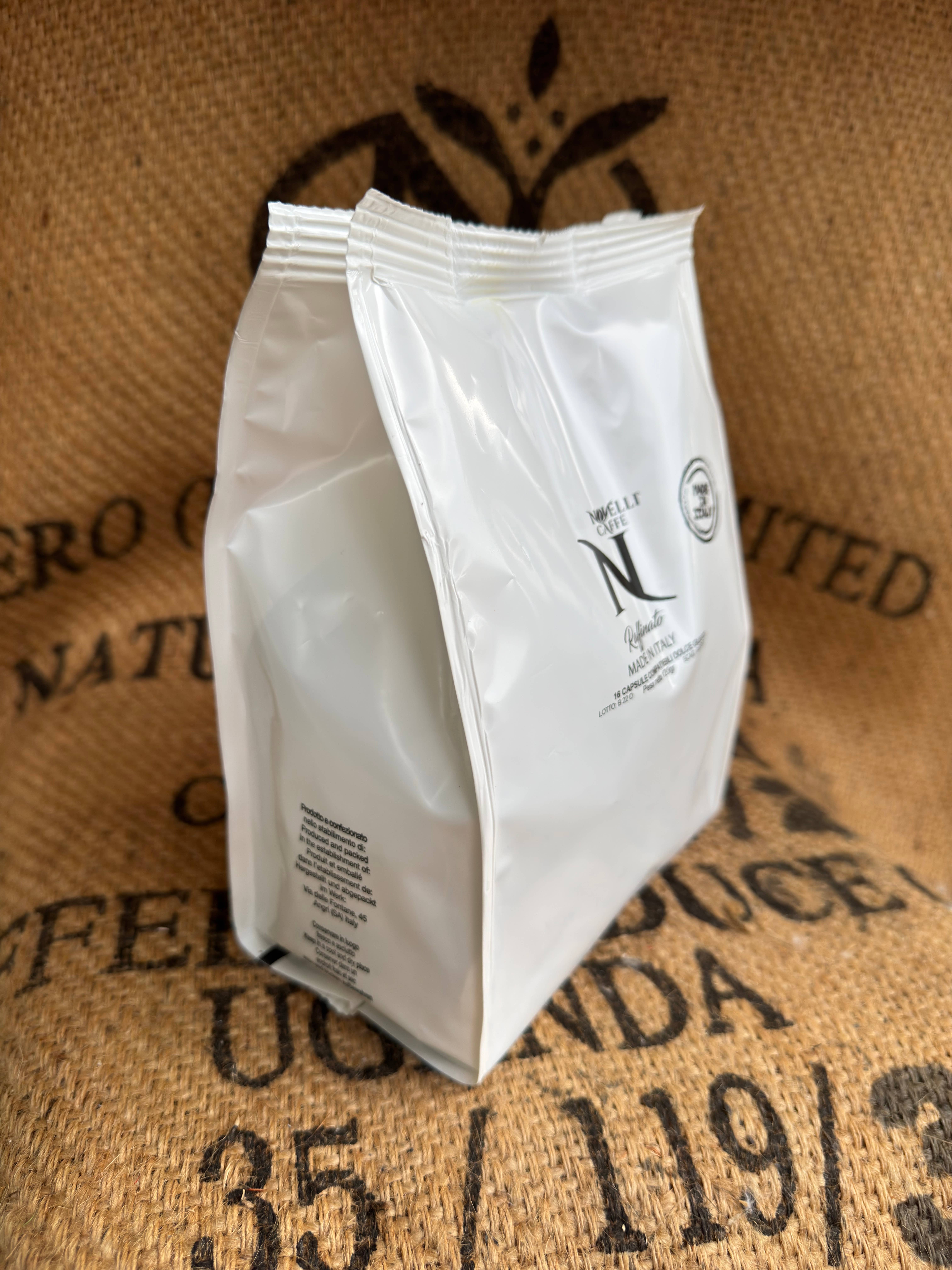 Novelli caffè – Großhandel Instantkaffee/-espresso – Novelli Caffè 16 Kaffeekapseln Dolce Gusto Raffinato3