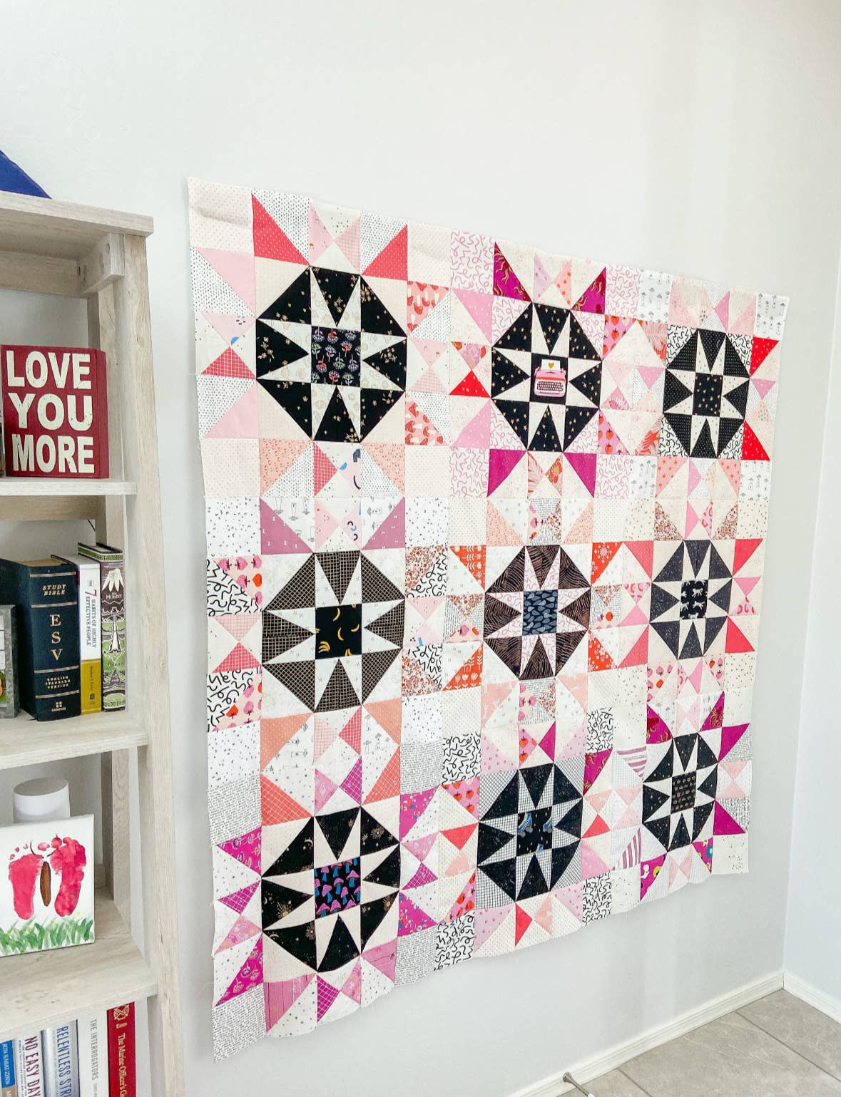 QuiltCakes – Kit de costura artesanal por atacado – Padrão de Colcha Mermaid Lagoon Impresso2