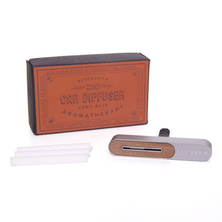 123 Farm - Wholesale Car Freshener - Unisex - Car Aromatherapy Diffuser – 123 Farm Vent Clip