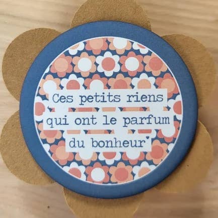 Magnet *Ces petits riens qui ont le parfum du bonheur* pour la vente par jolislundis