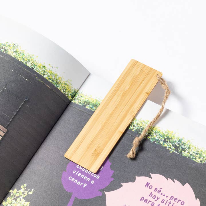 Fustik - Wholesale Bookmark - Customizable Bamboo Bookmark2