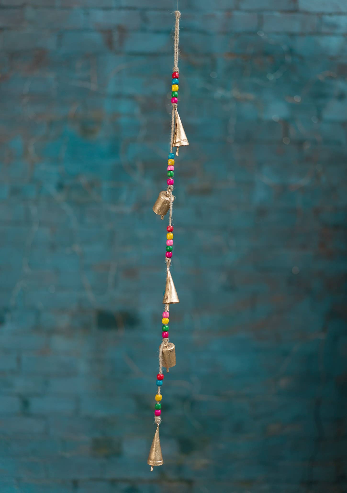 Namaste - Wholesale Bell - Rainbow Bead String With Bells3