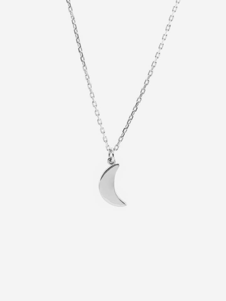925 Silver Moon Halsband för wholesale av REDCHERRYBLVD