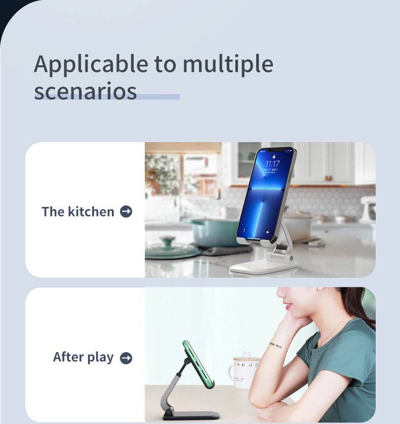 VIGOR - Wholesale Phone/Tablet Stand - Q7 Multi-function Lift Phone Stand for Desk Portable Foldabl5