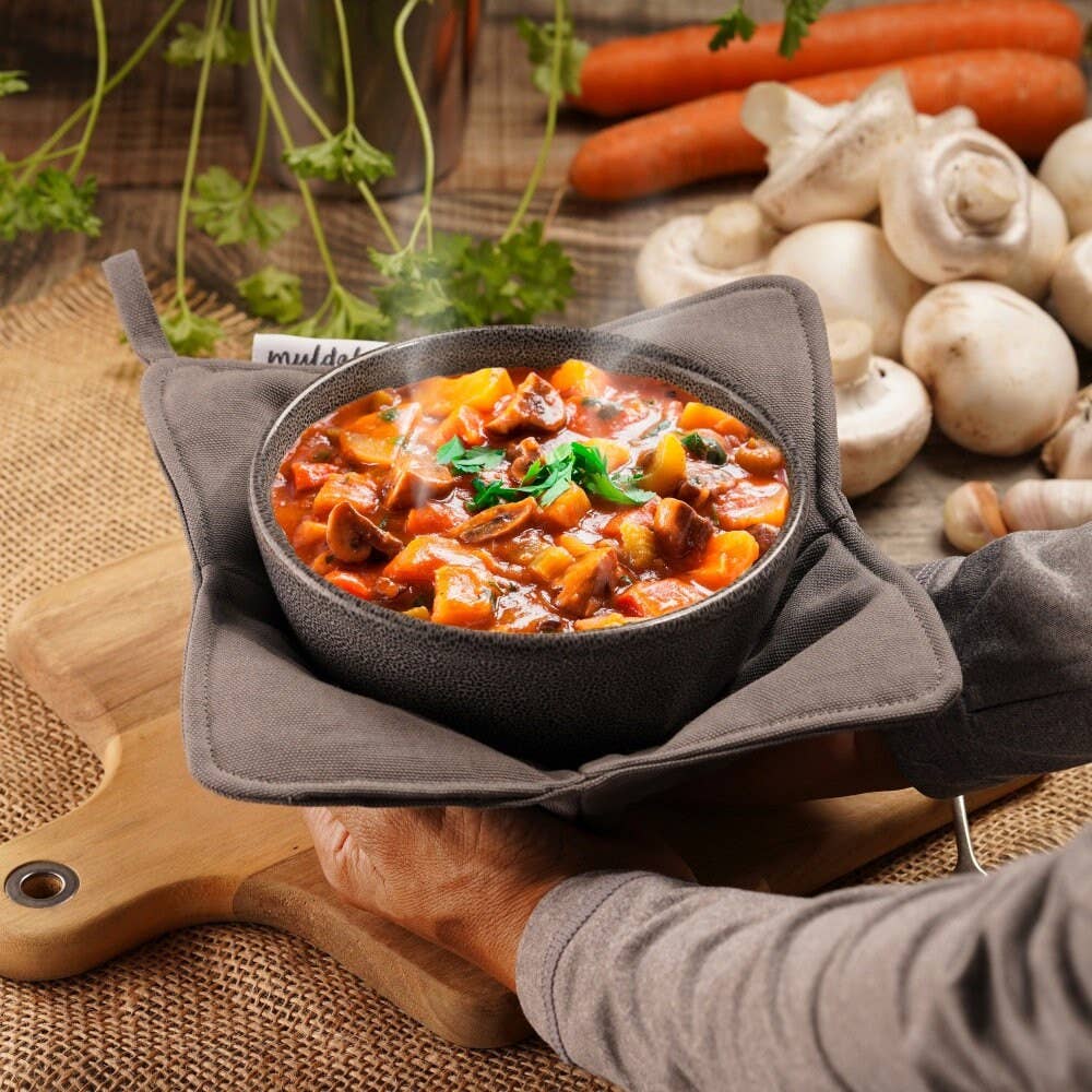 Muldale – wholesale Oven mitt/pot holder – Set of 4 Microwave Bowl Holders for Hot Food Soup Bowl3