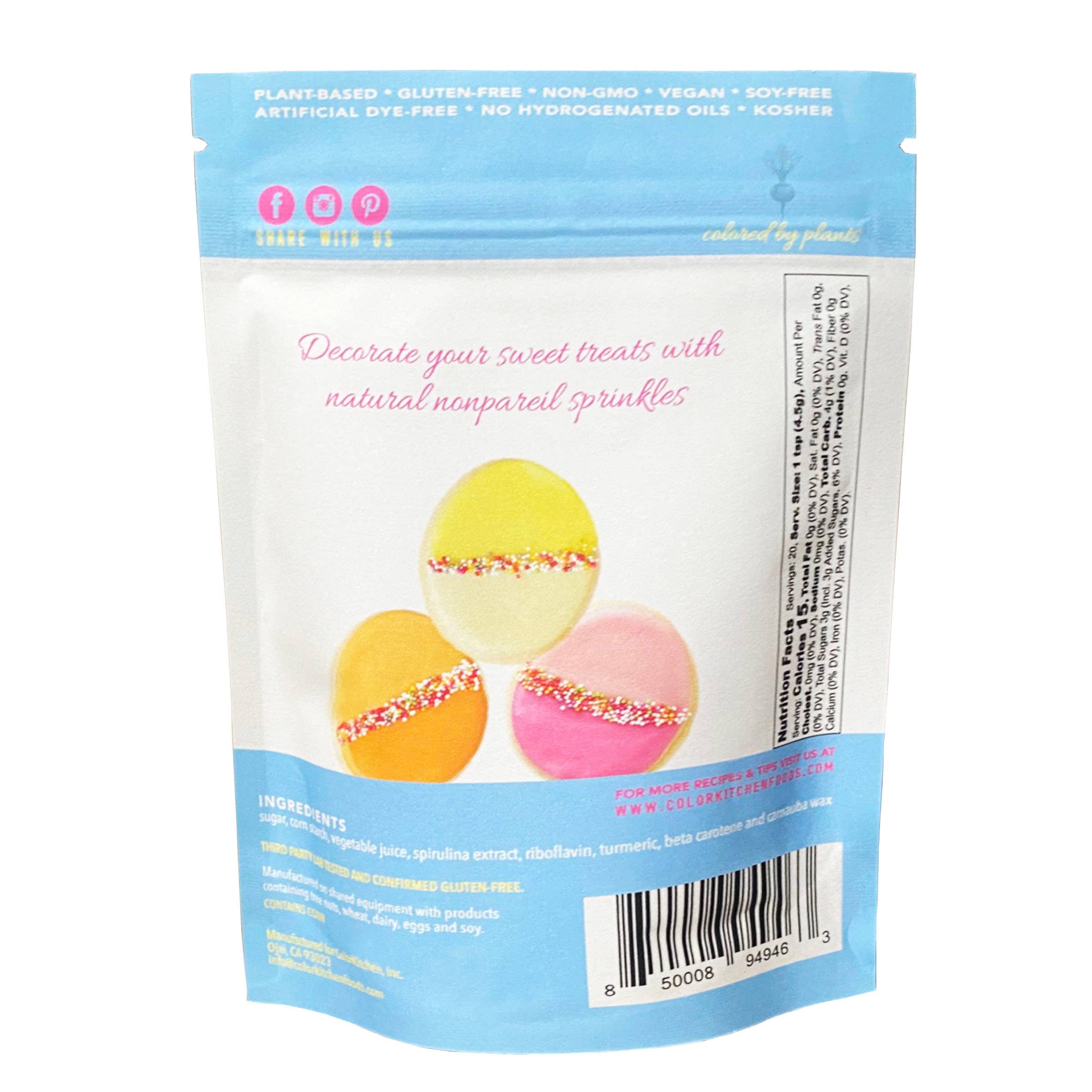 ColorKitchen – wholesale Strössel – Naturliga Nonpareil konfetti strössel7