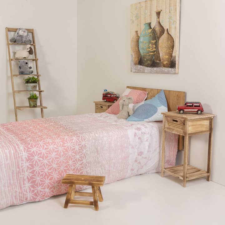 Creaciones Meng - Wholesale Bench - WOODEN BENCH 31.5x14.5x21.5h cm1