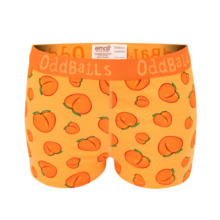 Peach - emoji® - Ladies Boxers for wholesale by OddBalls
