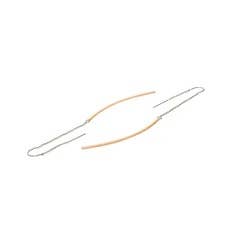 Limbo Jewelry - Wholesale Dangle Earrings - Zama Maya Threader Earrings - 3.75" Earrings2