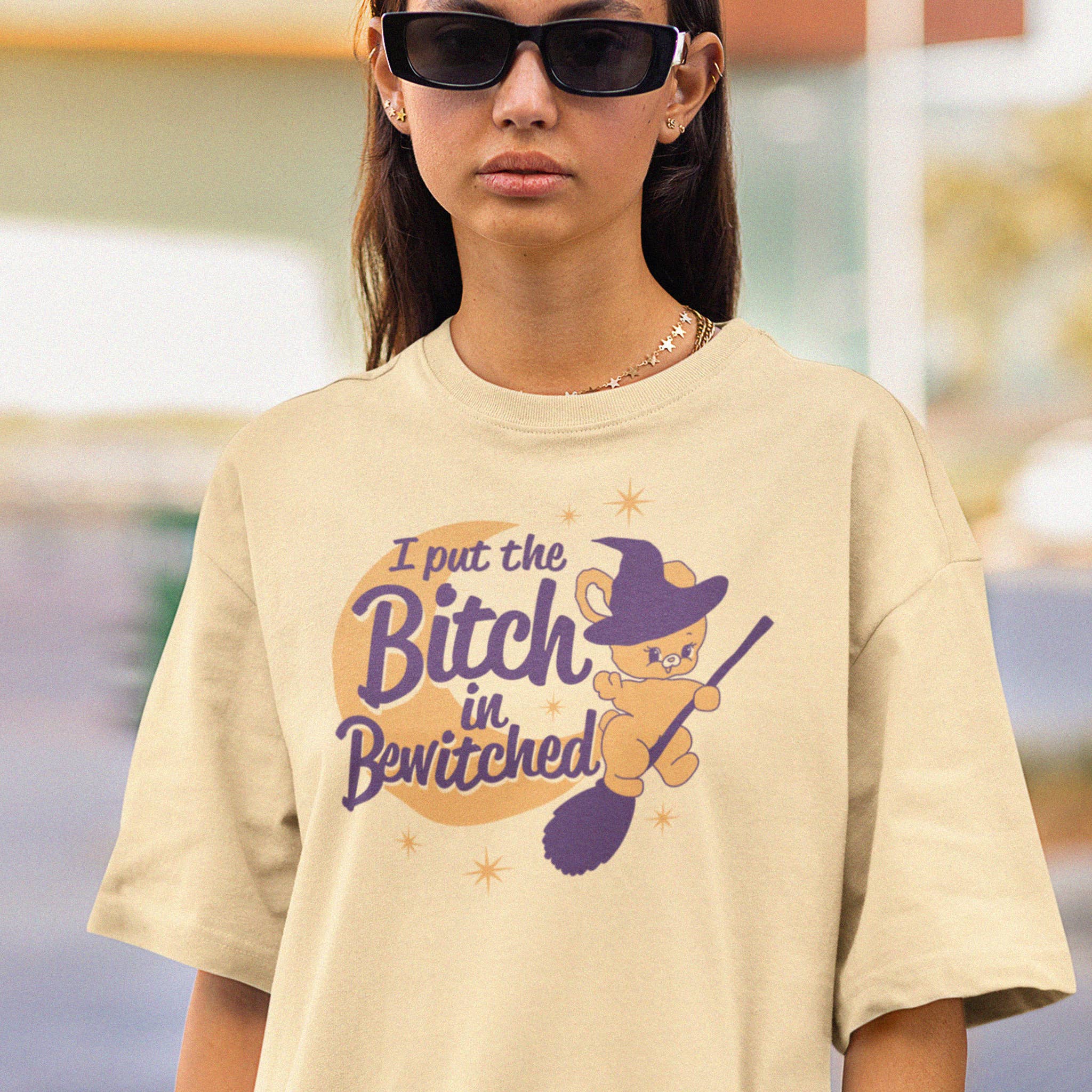 femfetti - Wholesale T-Shirt (Graphic) - Women's - B In Bewitched Shirt3