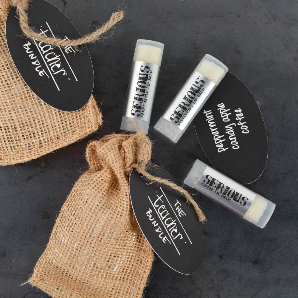 Serious Lip Balm - Wholesale Lip Balm Set - Natural Lip Balm - The Teacher Gift Bundle3