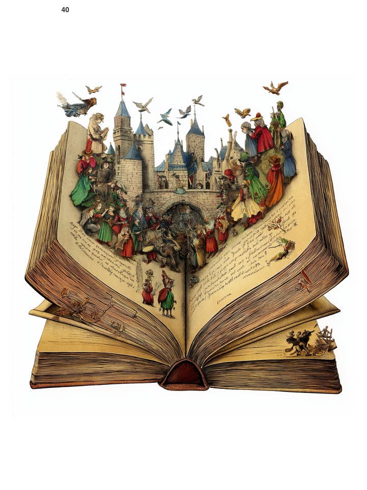 Sprookjesboek voor wholesale door Chartabookbinder