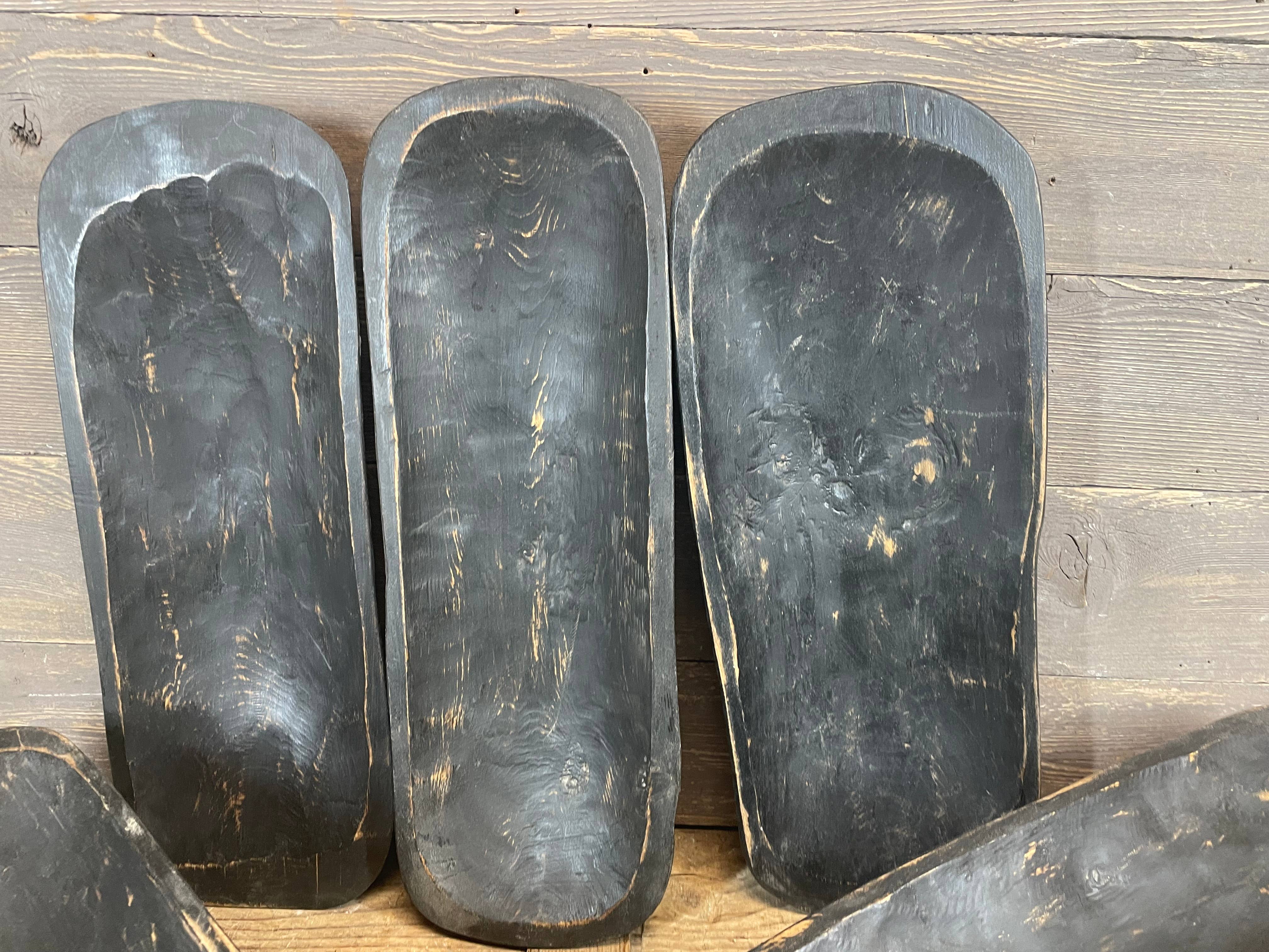 My Amigos Imports - Wholesale Decorative Plate/Dish/Bowl - CLEARANCE-Great Buy-ER-Santa Fe-Dough Bowl-Wood-Black-$13 2