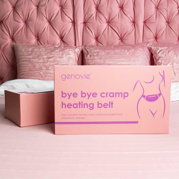 GenovieMD - Venta al por mayor Almohadillas térmicas - Cinturón térmico Bye-Bye Cramps, para aliviar el dolor menstrual