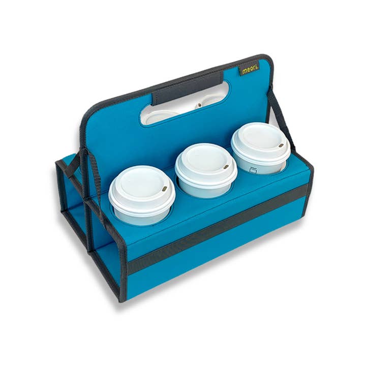 meori Inc - Wholesale Drink Huggers & Koozies - Reusable Drink Carriers, 4 & 6-Cup, Collapsible
