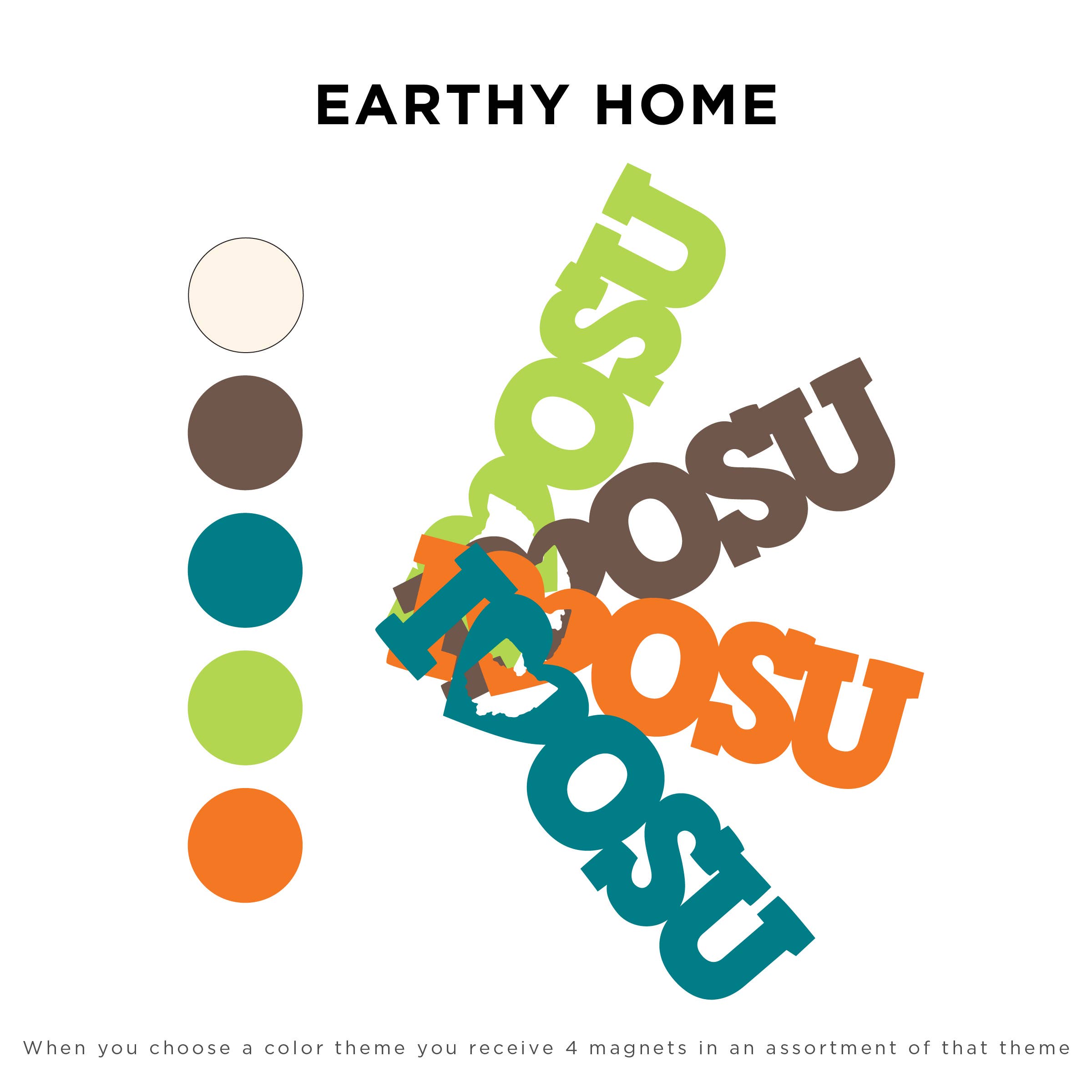 Spunky Fluff - Wholesale Magnet - Custom Tiny Word Magnets & Ornaments Re-Order10