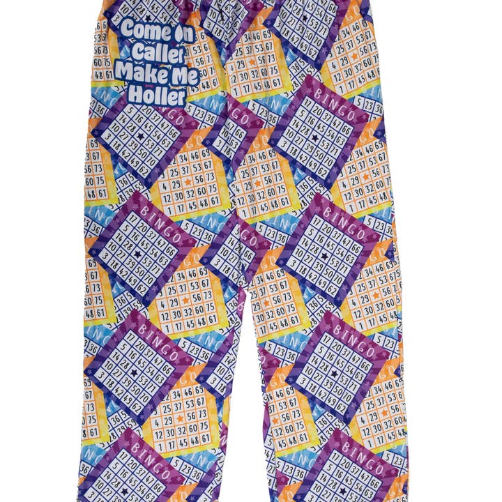 BRIEF INSANITY - Wholesale Sleepwear Bottom - Women's - Bingo Pajama Lounge Pants
