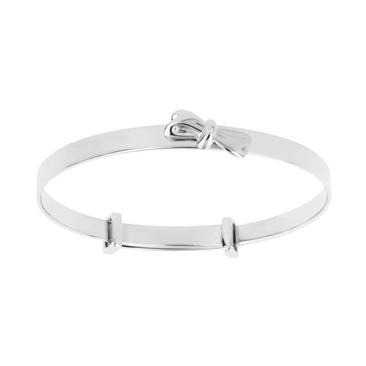 Bracelet extensible en forme de nœud avec diamant pour la vente par Gecko Jewellery