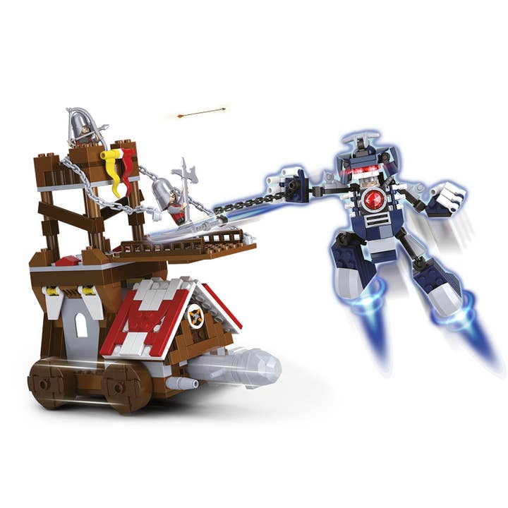 Sluban Europe BV - Wholesale Building Set - Kids - M38-B0619/Legend Warriors battering ram4
