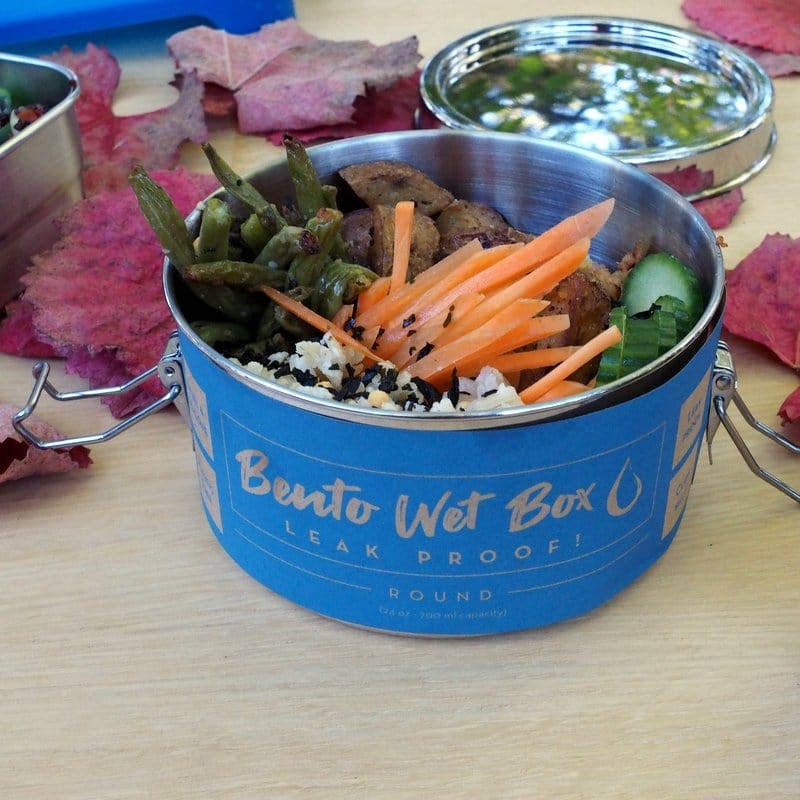 ECOlunchbox - Wholesale Food Storage Container - ECOlunchbox Bento Wet Box Round Lunch Food Container4