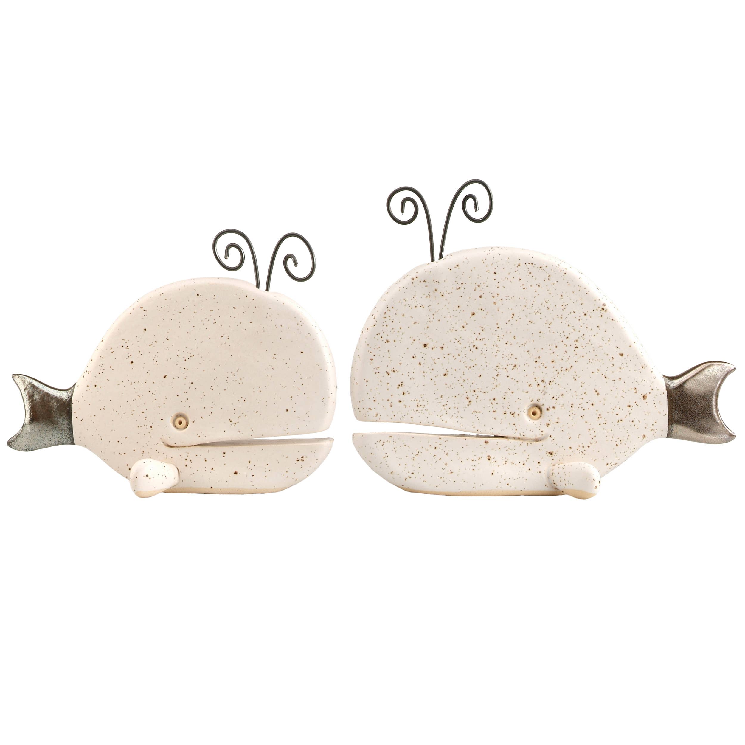 Enigma Supplies - Venta al por mayor Figura decorativa - Figura de cerámica con diseño de ballena con caño12