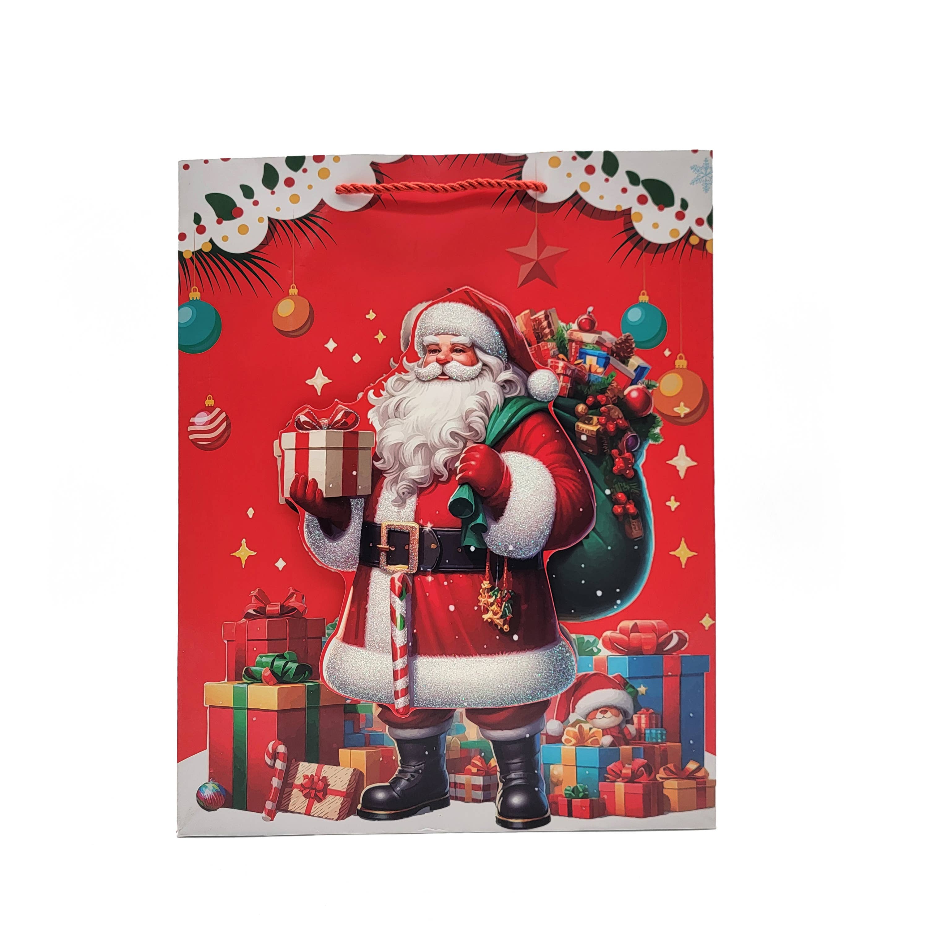 Crover - Wholesale Gift Bag - Santa Claus Christmas Gift Bags – 4 Assorted Designs3