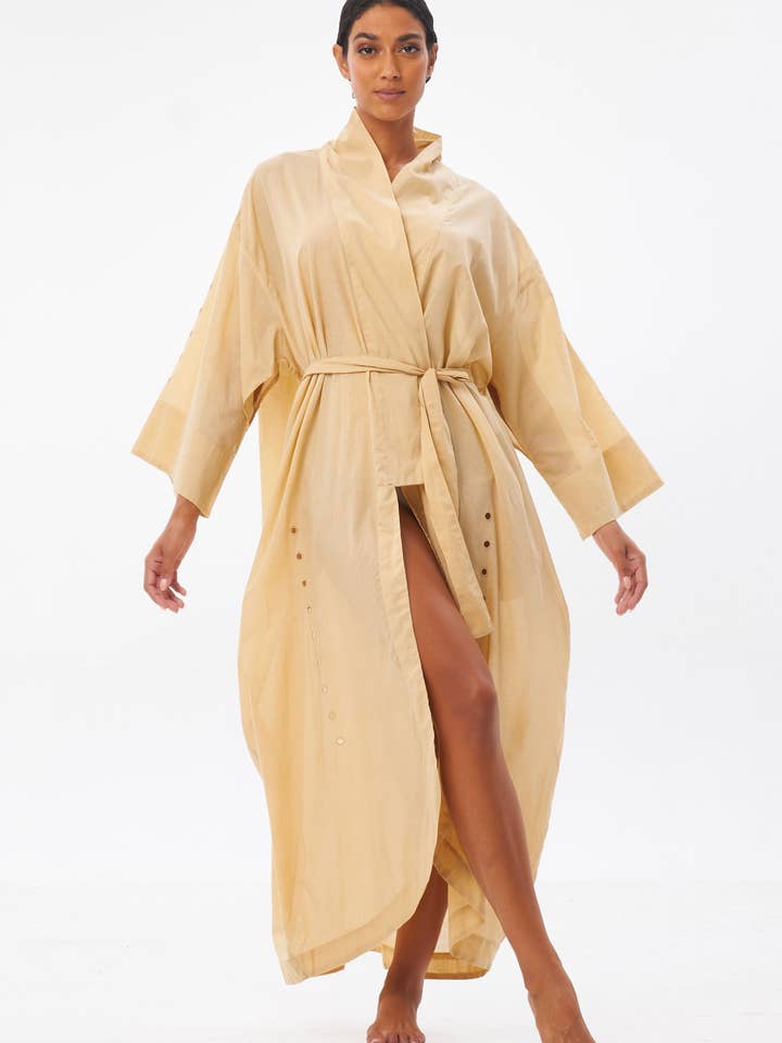 pardo Kimono Penny - Cor Taupe para venda a revendedores na Faire5