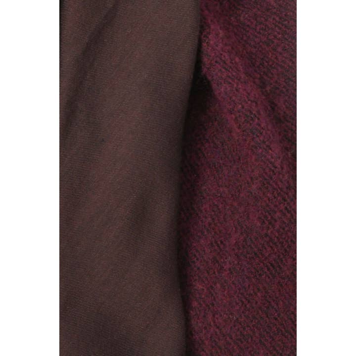 Abstract - Wholesale Scarf - Women's - Wool blend scarf with bouclé details7