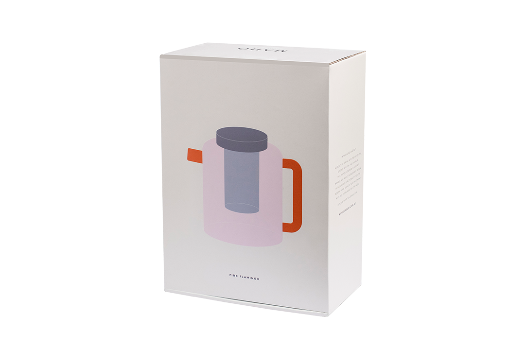 MAHŌ Sensory - Vente Théière - Théière Chá - Flamant rose3