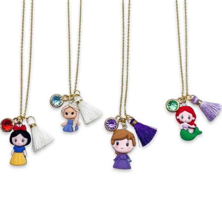 Shantiques Mini Creations - Wholesale Kids Necklace - Kids - 16" Chain Necklaces - Princess' and M Mouse11