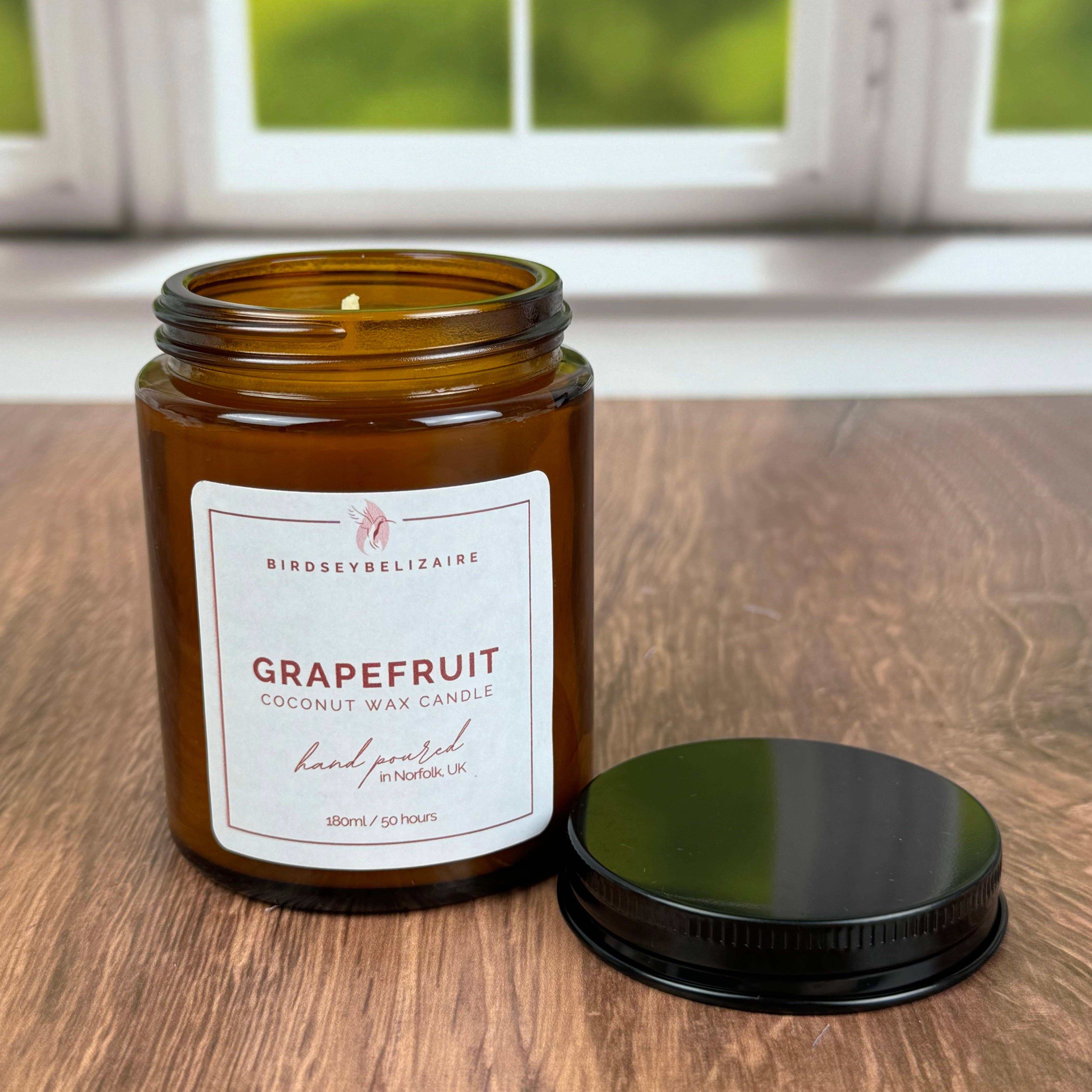 BirdseyBelizaire - Wholesale Jar/Filled Candle - Grapefruit - Signature Candle1