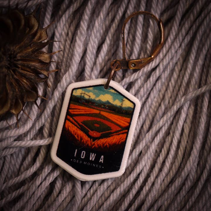 Marqueur de point Iowa pour la vente par Granite Mountain Fiber Co.