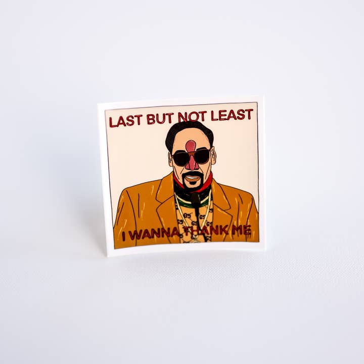 Snoop Dogg Thank Me Stickers for wholesale by Hemsin Atelier