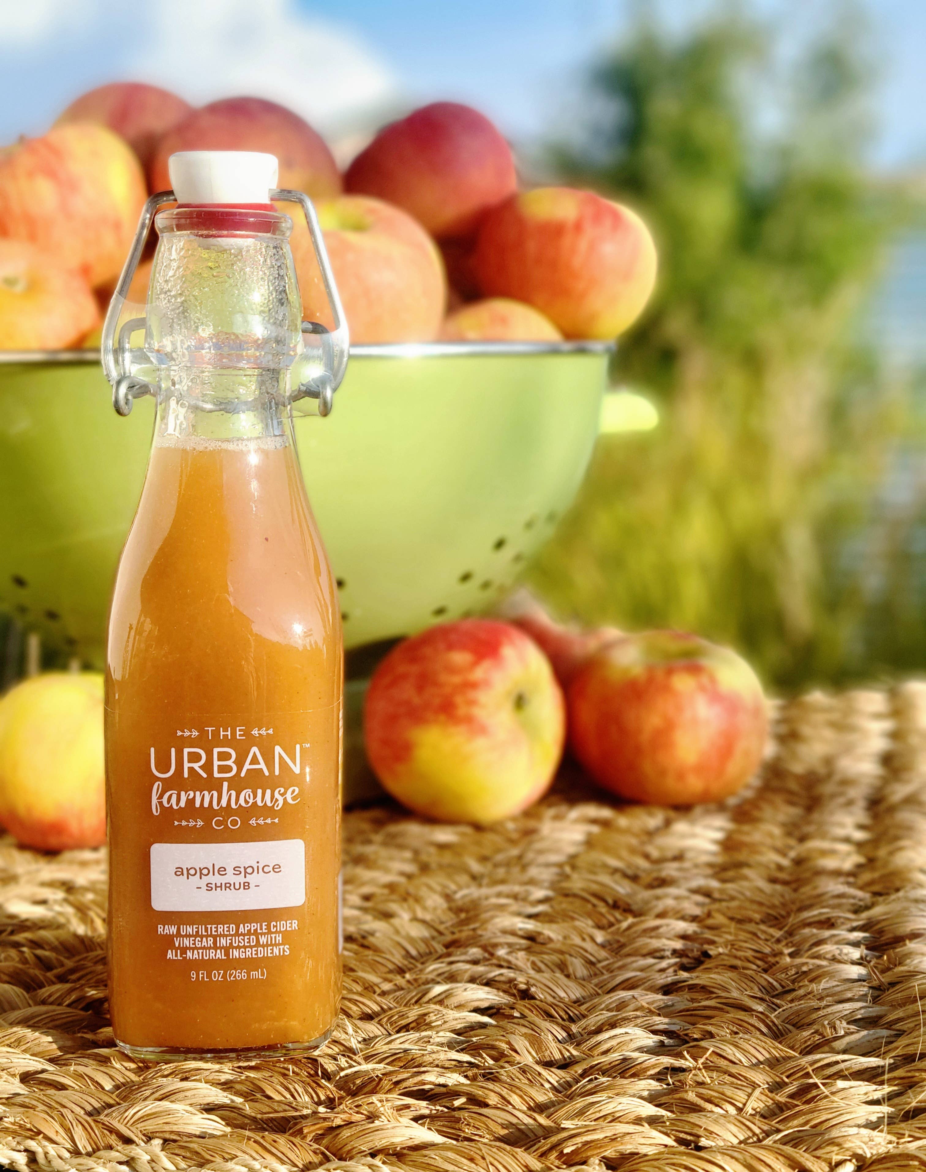 The Urban Farmhouse Co - Wholesale Vinegar - Seasonal Shrubs 9oz Bottles - Organic Living Vinegars0