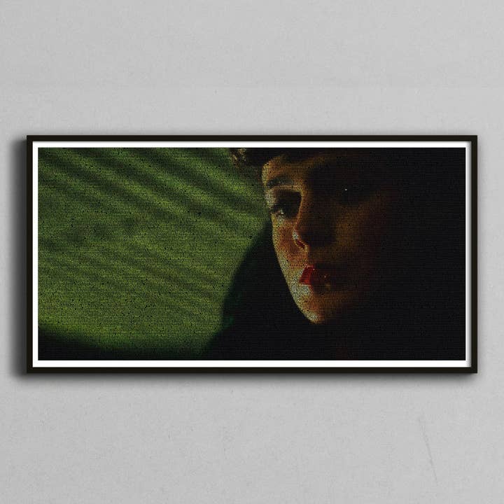 Blade Runner - Stampa artistica per sceneggiatura - Rachael (cappotto) per la vendita all'ingrosso da parte di Robotic Ewe