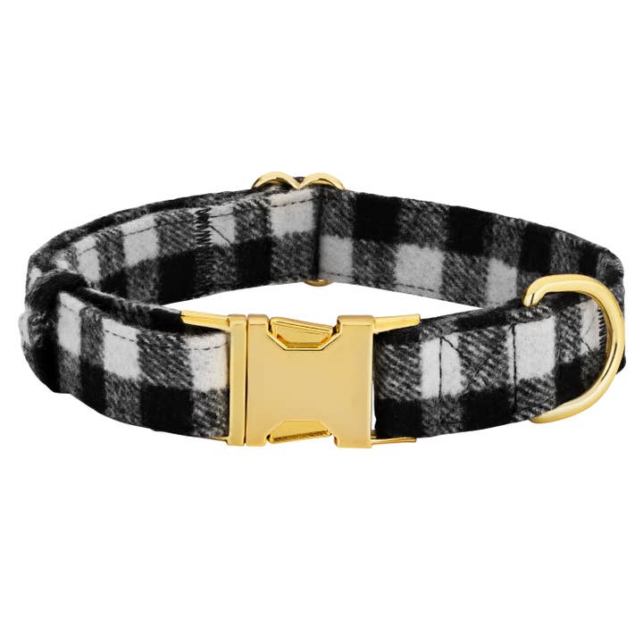 Dog Collar: Gingham Check for wholesale by Lola & The Wolf