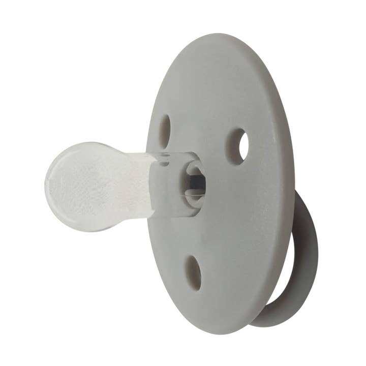 Tétine ronde en silicone 0m « Grey seal » pour la vente par mininor